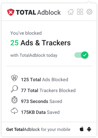 TotalAdblock extension